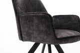 Eetkamerstoel Nova | Antraciet (set of 2)