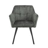 Eetkamerstoel Emma | Velvet Hunter Green (set of 2)