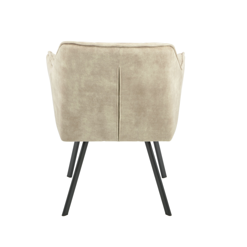Eetkamerstoel Emma | Velvet Taupe (set of 2)