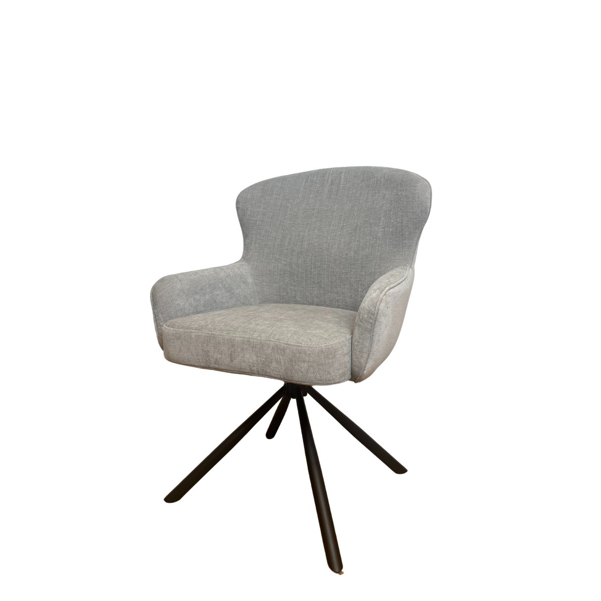 Eetkamerstoel Hanna | Ash Grey | Met armleuning (set of 2)