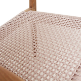 Freya donker teakhouten tuinstoel met armleuning - Naturel (set of 2)