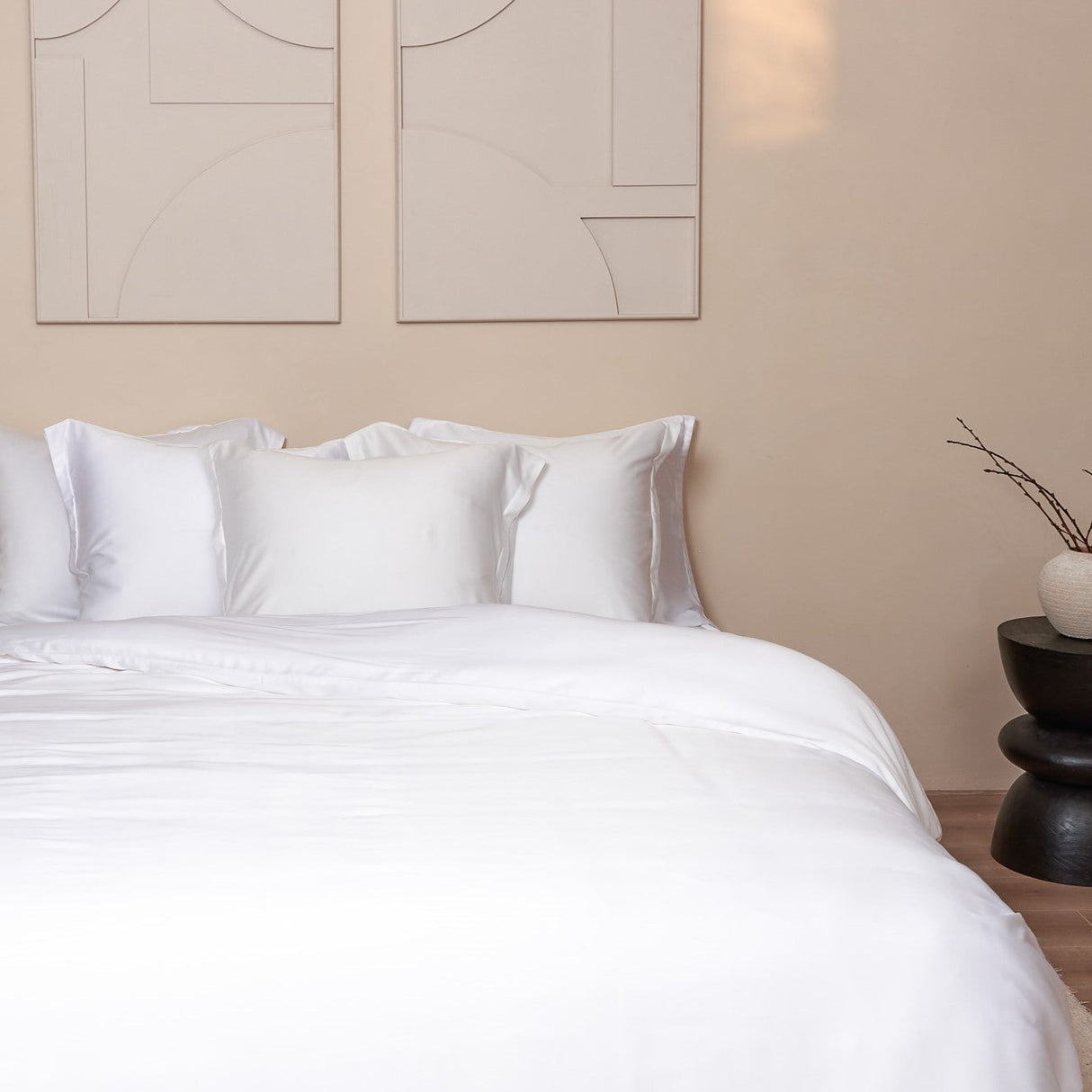 TENCEL™ - Sateen Hoeslaken Wit