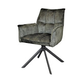 Eetkamerstoel Dani | Velvet Hunter Green (set of 2)