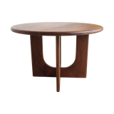 Bullnose Coliseo ronde mangohouten eettafel - Ø 120 cm