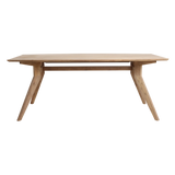 Studio teakhouten eettafel - 240 cm