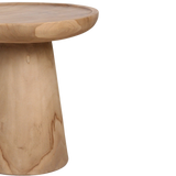 Nero teakhouten bijzettafel  Ray - natuurlijk teak