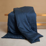 Tencel dekbedovertrek blauw