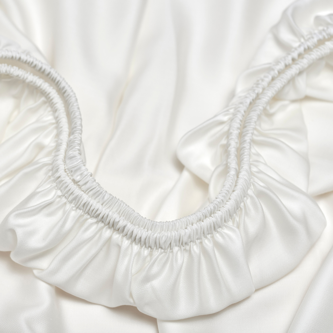 TENCEL™ - Sateen Hoeslaken Off White