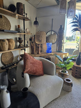 Eleonora Fauteuil 'Charlotte' in de kleur Taupe Copenhagen