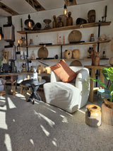 Eleonora Fauteuil 'Charlotte' in de kleur Taupe Copenhagen
