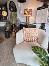 Eleonora Fauteuil 'Charlotte' in de kleur Taupe Copenhagen