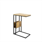 Banktafel met Rek