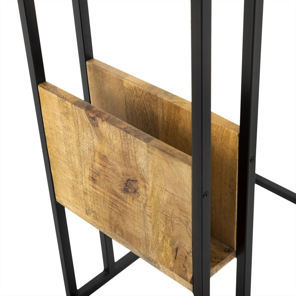 Banktafel met Rek