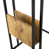 Banktafel met Rek