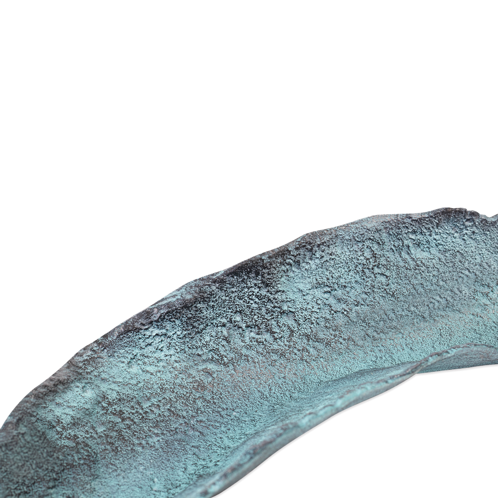 Dienblad Decoratief Blauw Patina (set of 4)