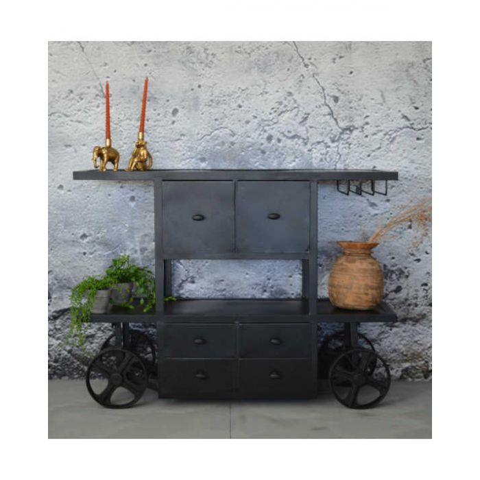 Industrieel Dressoir Moker XL 120cm