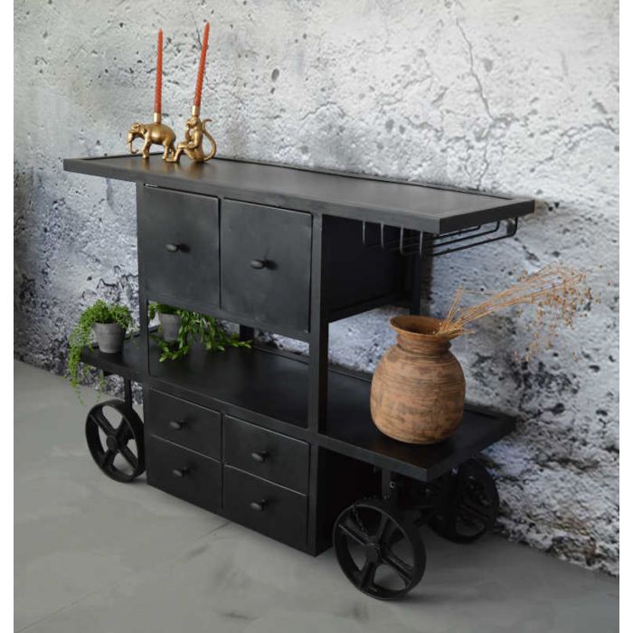 Industrieel Dressoir Moker XL 120cm