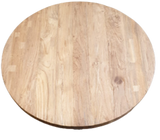 Eetkamer tafelblad Rond Massief Teak 150