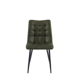 Eetkamerstoel Lucille Army Groen 4 pieces a box (set of 4)