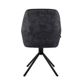 Eetkamerstoel Noah Antraciet (set of 2)