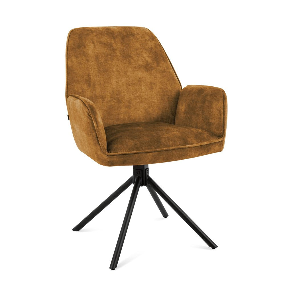Eetkamerstoel Noah Cognac (set of 2)