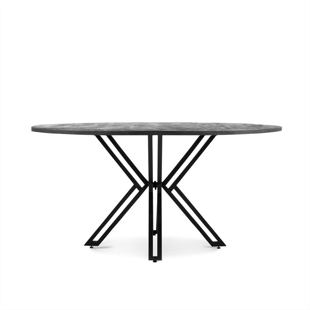 Eettafel Rond Yana Zwart 150