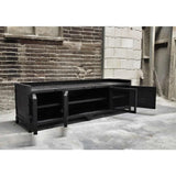 TV meubel zwart metaal 160cm