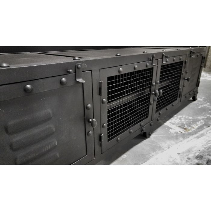 TV meubel zwart metaal 160cm