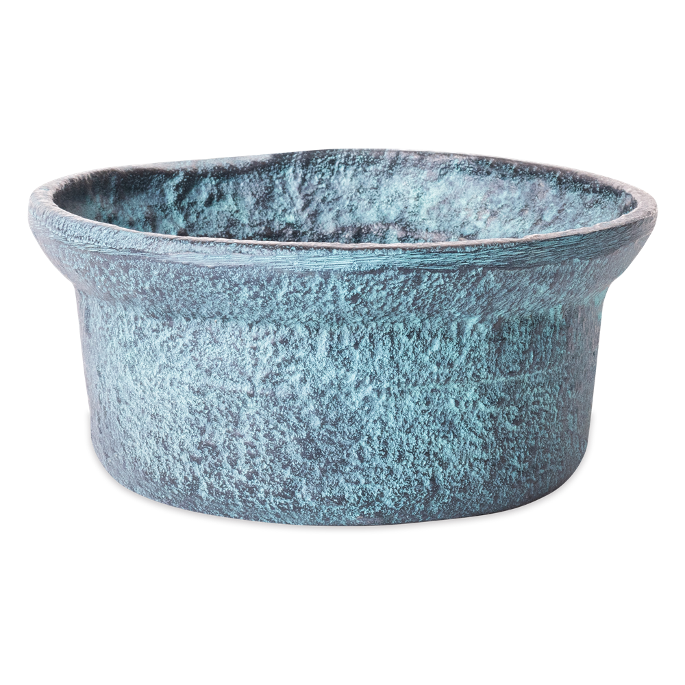 Schaal Decoratief Blauw Patina (set of 4)