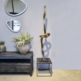 Sculptuur Antiek Koper Bronze Base