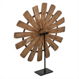 Sculptuur Charkha (set of 2)