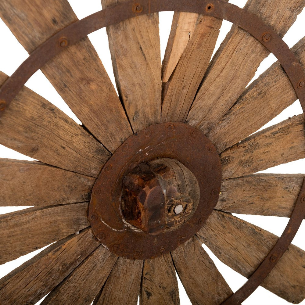 Sculptuur Charkha (set of 2)