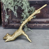 Sculptuur Goud Gespoten