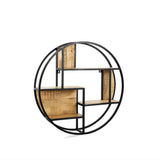 Wandrek Rond Metaal 100